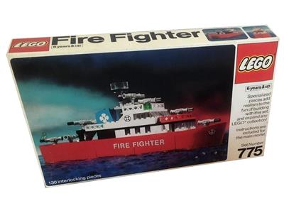 775 Fire Fighter (Retired) LEGO LEGOLAND product image 1, provided for visual reference and product detail review