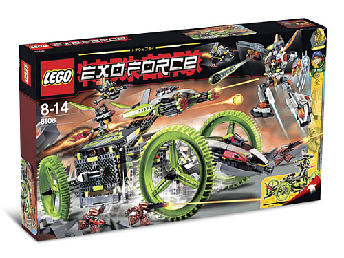 8108 Mobile Devastator (Retired) LEGO Exo-Force product image 1, provided for visual reference and product detail review