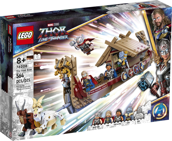 76208 The Goat Boat (Retired) LEGO Super Heroes product image 1, provided for visual reference and product detail review