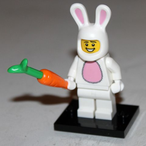 Bunny Suit Guy - Series 7 Collectible Minifigure (col07-3) product image 2, provided for visual reference and product detail