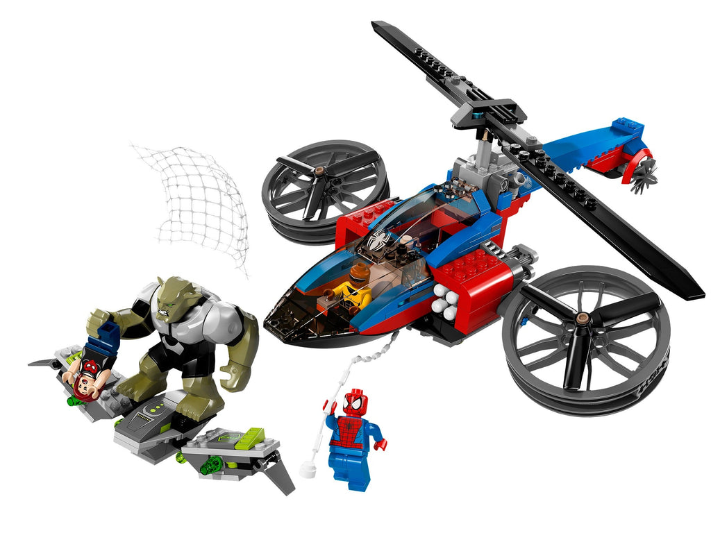 76016 Spider-Helicopter Rescue (Retired) LEGO Super Heroes product image 2, provided for visual reference and product detail