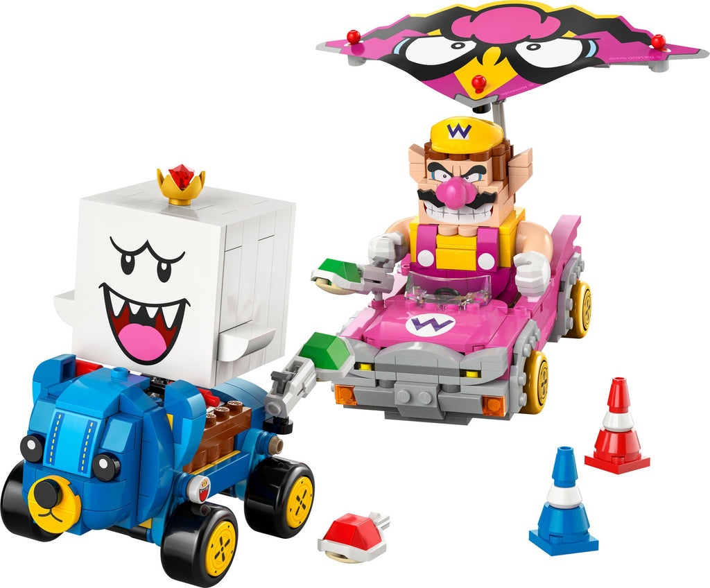 72038 Mario Kart - Wario & King Boo (Retired) LEGO Super Mario product image 2, provided for visual reference and product