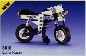 8810 Dirt Bike / Cafe Racer (Retired) LEGO TECHNIC product image 2, provided for visual reference and product detail review