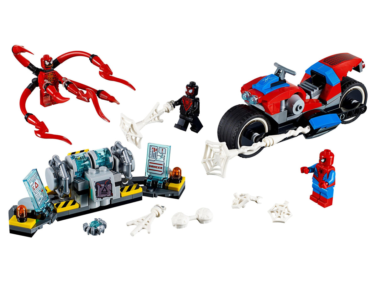 76113 Spider-Man Bike Rescue (Retired) LEGO Super Heroes product image 2, provided for visual reference and product detail