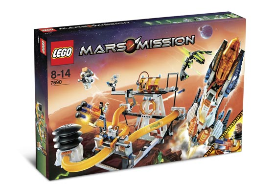 7690 MB-01 Eagle Command Base (Retired) LEGO Space product image 1, provided for visual reference and product detail review