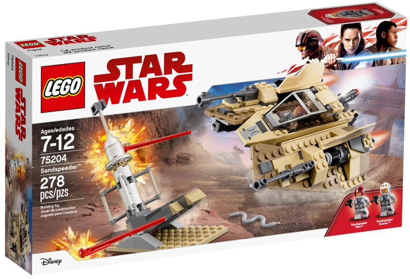 75204 Sandspeeder (Retired) LEGO Star Wars product image 1, provided for visual reference and product detail review