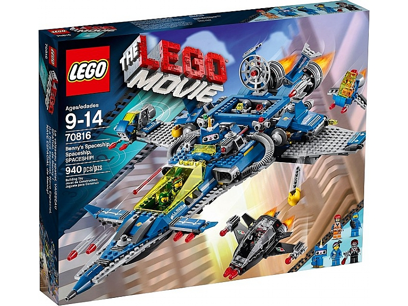 70816 Benny's Spaceship, Spaceship, SPACESHIP! (Retired) LEGO The LEGO Movie product image 1, provided for visual reference