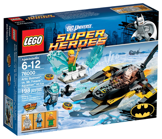 76000 Arctic Batman vs. Mr. Freeze: Aquaman on Ice (Retired) LEGO Super Heroes product image 1, provided for visual