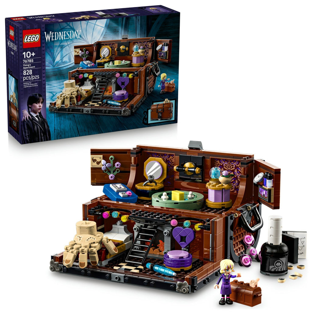 76785 Thing's Apartment (Retired) LEGO Wednesday product image 2, provided for visual reference and product detail review