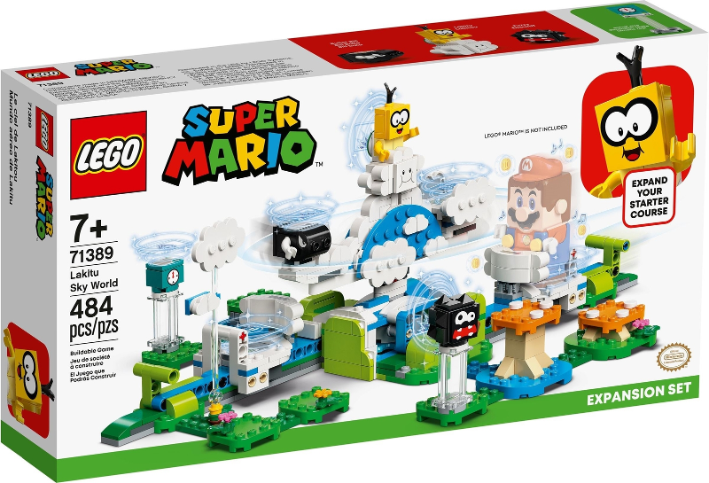 71389 Lakitu Sky World - Expansion Set (Retired) LEGO Super Mario product image 1, provided for visual reference and product