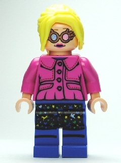 Luna Lovegood - Dark Pink Jacket, Ponytail (hp103) product image 1, provided for visual reference and product detail review