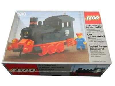 7810 Push-Along Steam Engine (Retired) LEGO Trains product image 1, provided for visual reference and product detail review