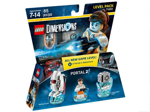 71203 Level Pack - Portal 2 (Retired) LEGO Dimensions product image 1, provided for visual reference and product detail