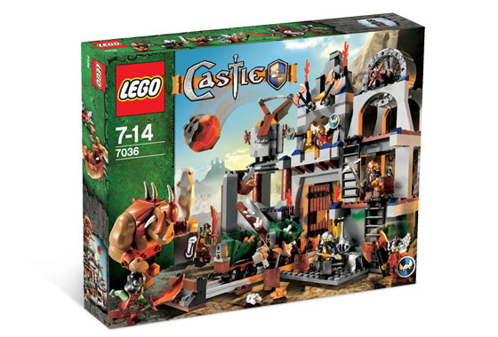 7036 Dwarves' Mine (Retired) LEGO Castle product image 1, provided for visual reference and product detail review
