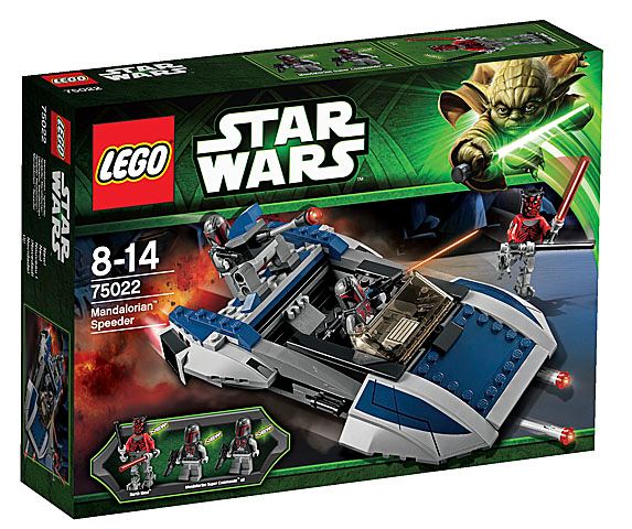75022 Mandalorian Speeder (Retired) LEGO Star Wars product image 1, provided for visual reference and product detail review