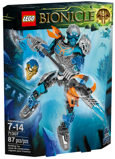 71307 Gali - Uniter of Water (Retired) LEGO BIONICLE product image 1, provided for visual reference and product detail review