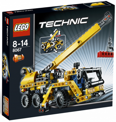 8067 Mini Mobile Crane (Retired) LEGO TECHNIC product image 1, provided for visual reference and product detail review