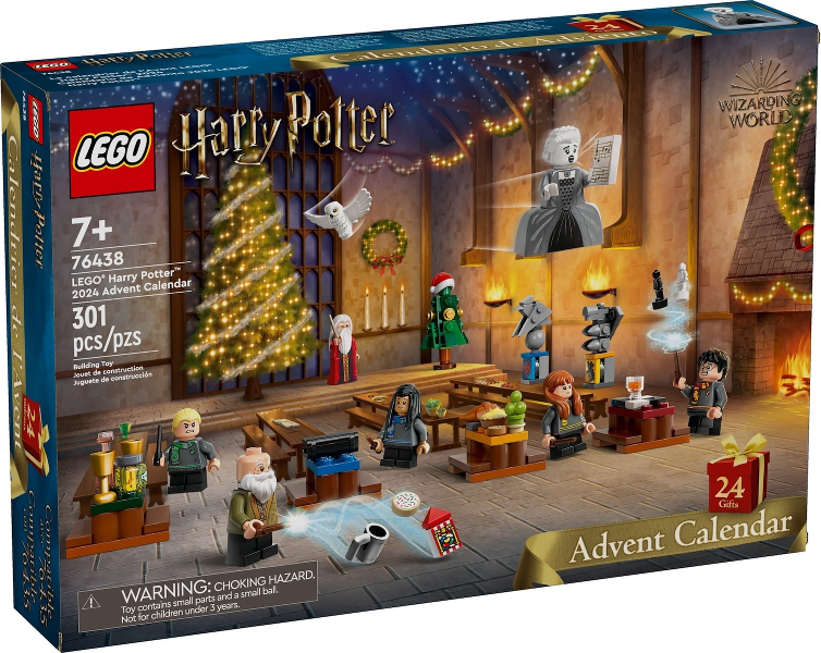 76438 Harry Potter Advent Calendar (2024) (Retired) LEGO Harry Potter product image 1, provided for visual reference and