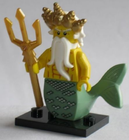 Ocean King - Series 7 Collectible Minifigure (col07-5) product image 2, provided for visual reference and product detail