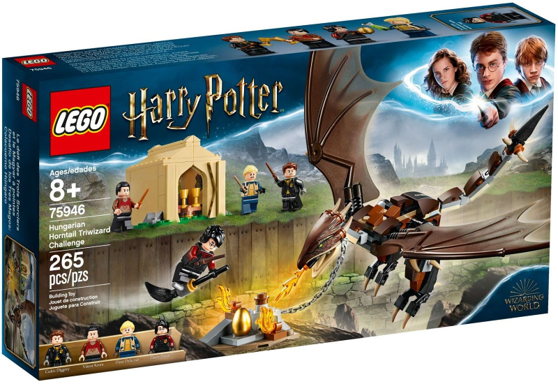 75946 Hungarian Horntail Triwizard Challenge (Retired) LEGO Harry Potter product image 1, provided for visual reference and