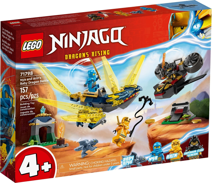 71798 Nya and Arin's Baby Dragon Battle (Retired) LEGO Ninjago