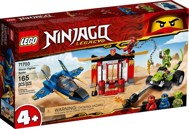 71703 Storm Fighter Battle (Retired) LEGO Ninjago product image 1, provided for visual reference and product detail review