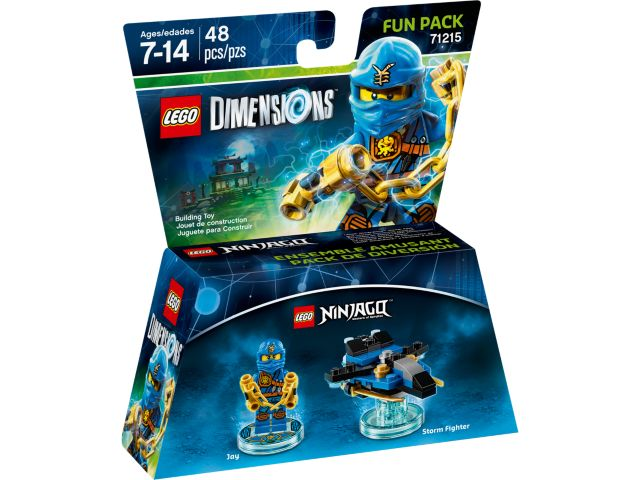 71215 Jay Fun Pack (Retired) LEGO Dimensions product image 1, provided for visual reference and product detail review