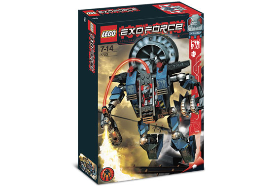 7703 Fire Vulture (Retired) LEGO Exo-Force product image 1, provided for visual reference and product detail review