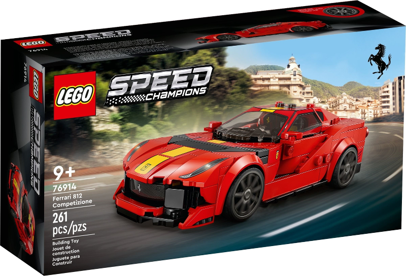 76914 Ferrari 812 Competizione (Retired) LEGO Speed Champions product image 1, provided for visual reference and product