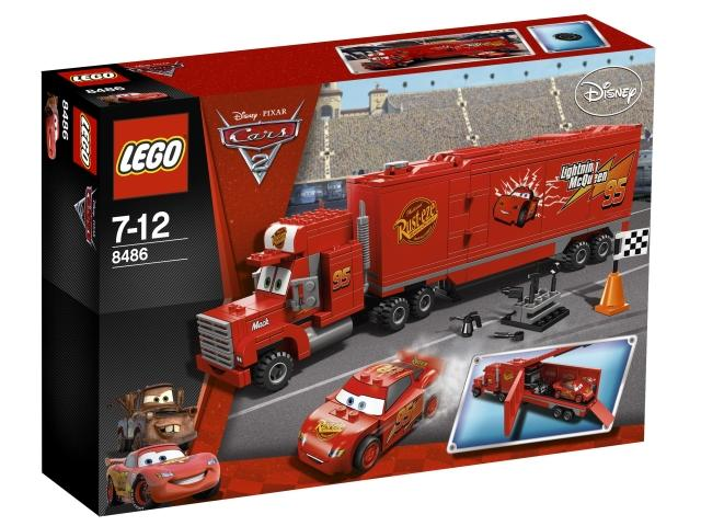 8486 Mack's Team Truck (Retired) LEGO Cars product image 1, provided for visual reference and product detail review