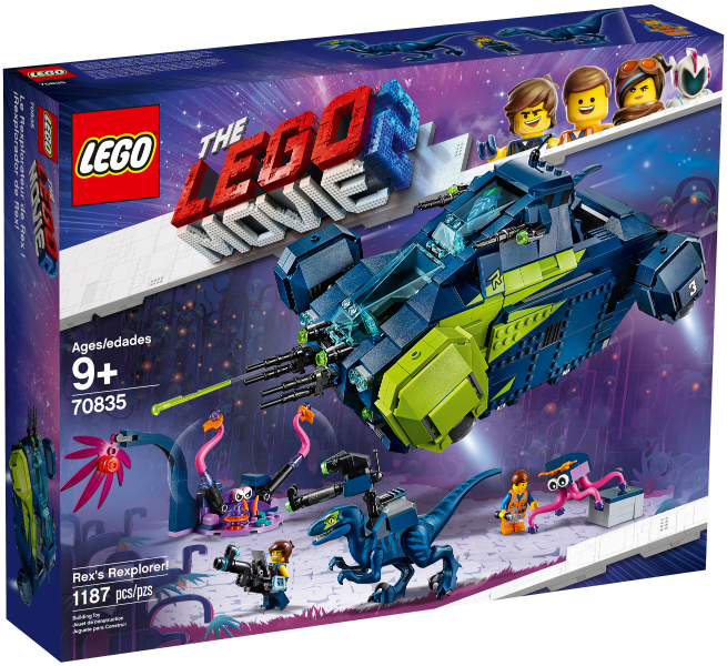 70835 Rex's Rexplorer! (Retired) LEGO The LEGO Movie 2 product image 1, provided for visual reference and product detail