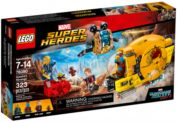 76080 Ayesha's Revenge (Retired) LEGO Super Heroes product image 1, provided for visual reference and product detail review