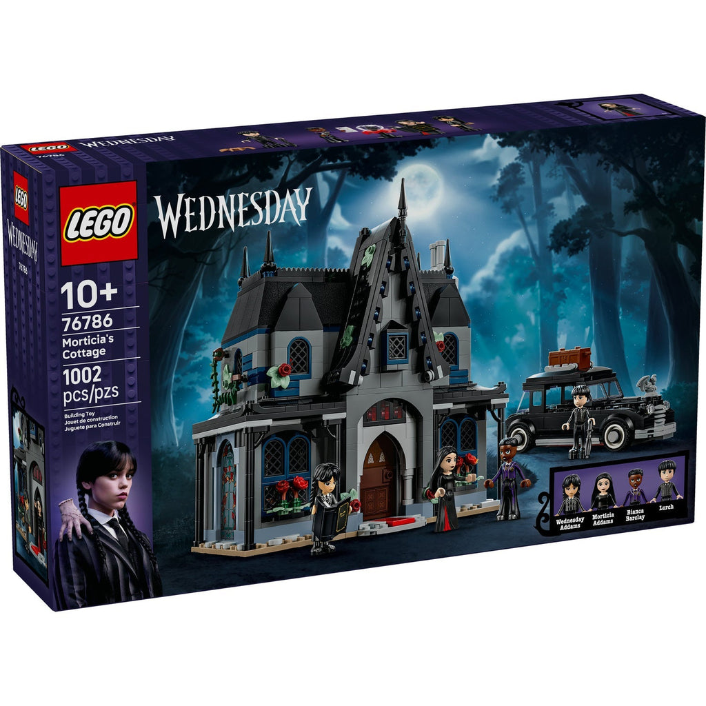 76786 Morticia's Cottage (Retired) LEGO Wednesday product image 1, provided for visual reference and product detail review