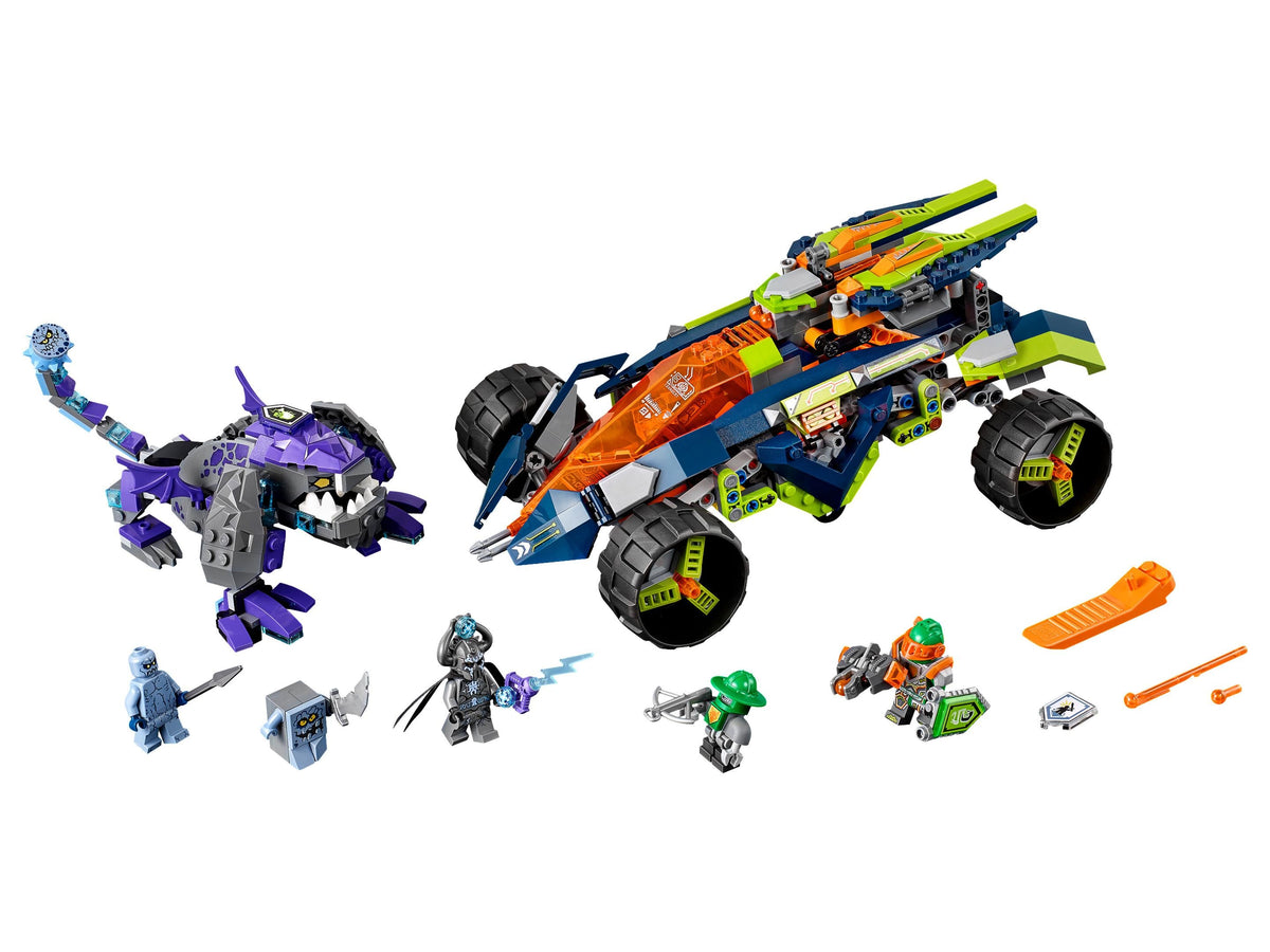 70355 Aaron's Rock Climber (Retired) LEGO Nexo Knights product image 2, provided for visual reference and product detail