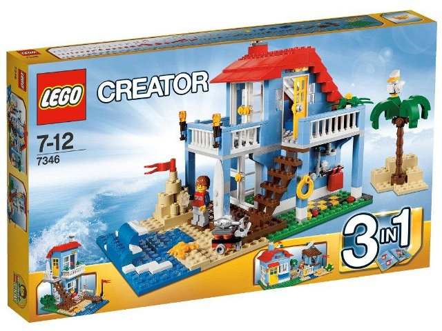 7346 Seaside House (Retired) LEGO Creator product image 1, provided for visual reference and product detail review