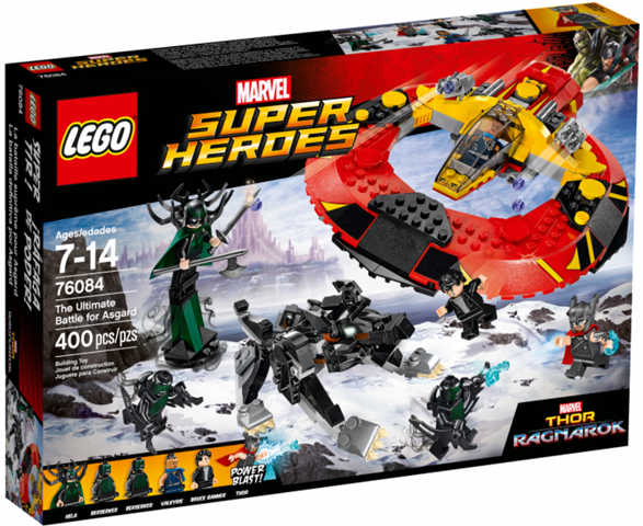 76084 The Ultimate Battle for Asgard (Retired) LEGO Super Heroes product image 1, provided for visual reference and product
