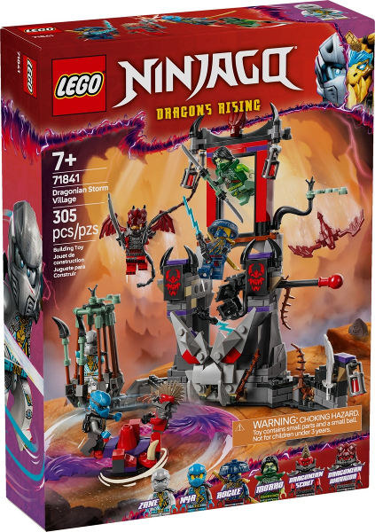 71841 Dragonian Storm Village (Retired) LEGO Ninjago product image 1, provided for visual reference and product detail review