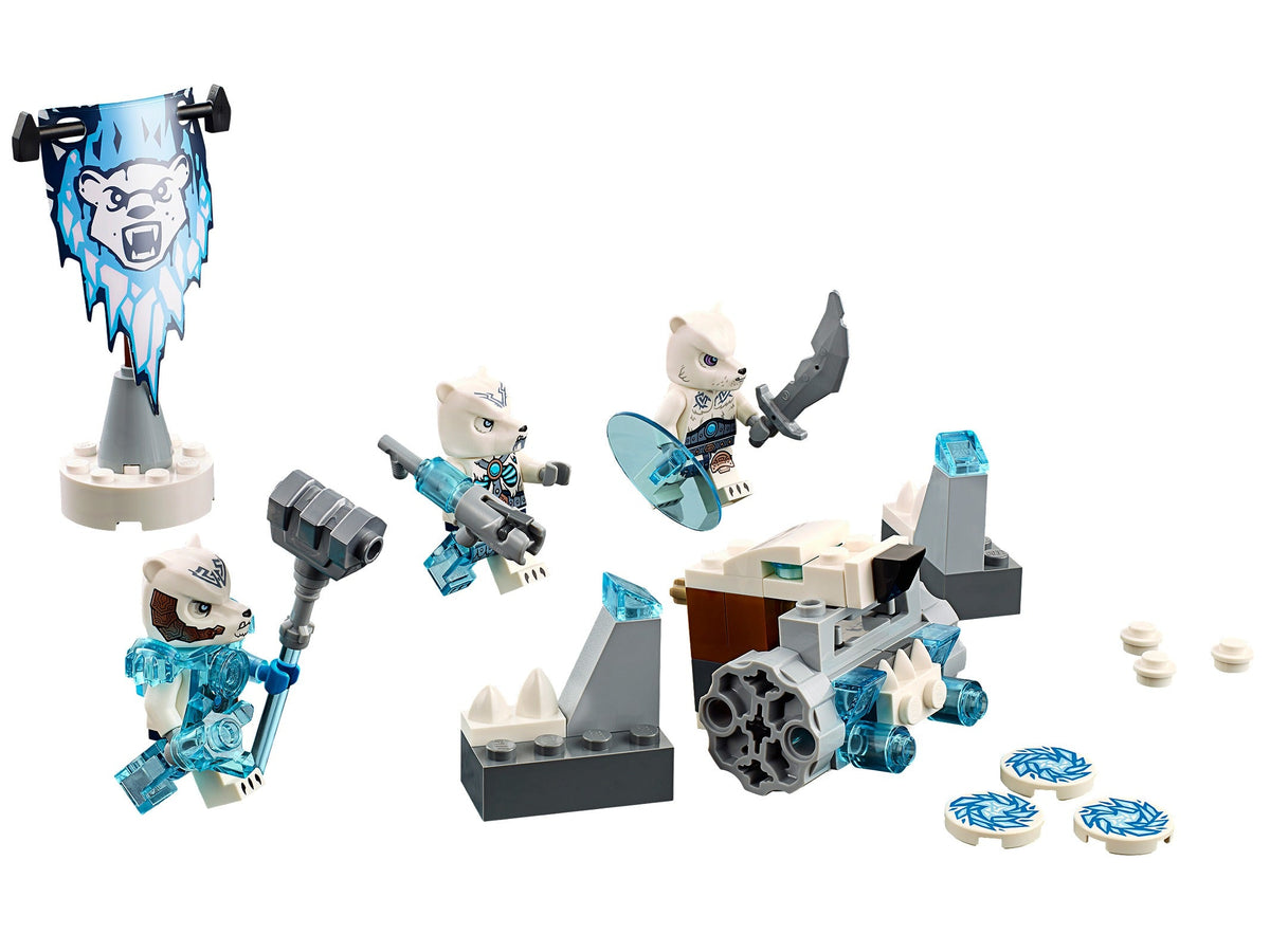 70230 Ice Bear Tribe Pack (Retired) LEGO Legends of Chima product image 2, provided for visual reference and product detail