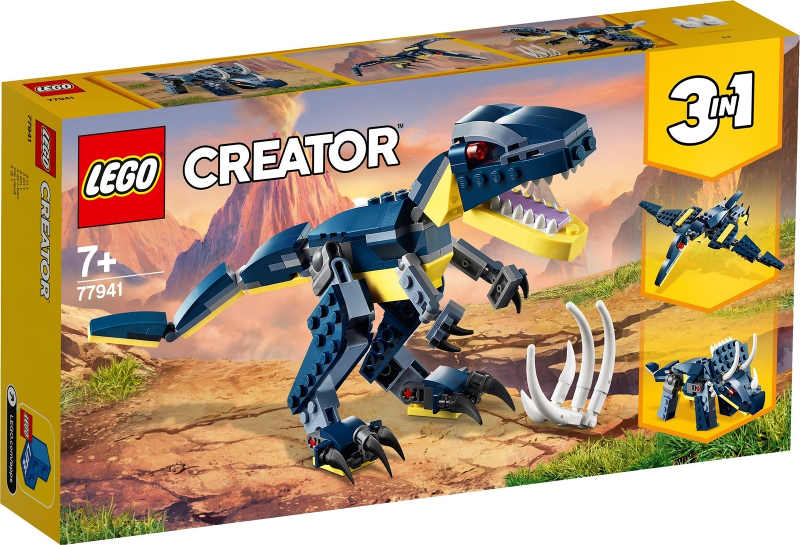 77941 Mighty Dinosaurs (Retired) LEGO Creator product image 1, provided for visual reference and product detail review