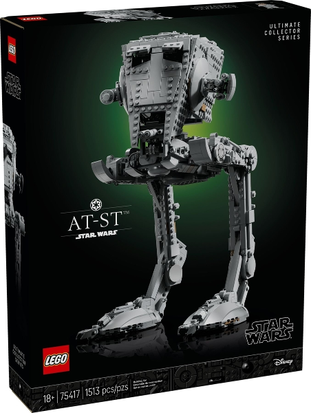 75417 AT-ST Walker (Retired) LEGO Star Wars product image 1, provided for visual reference and product detail review