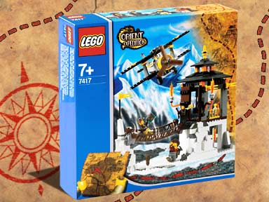 7417 Temple of Mount Everest (Retired) LEGO Adventurers product image 1, provided for visual reference and product detail