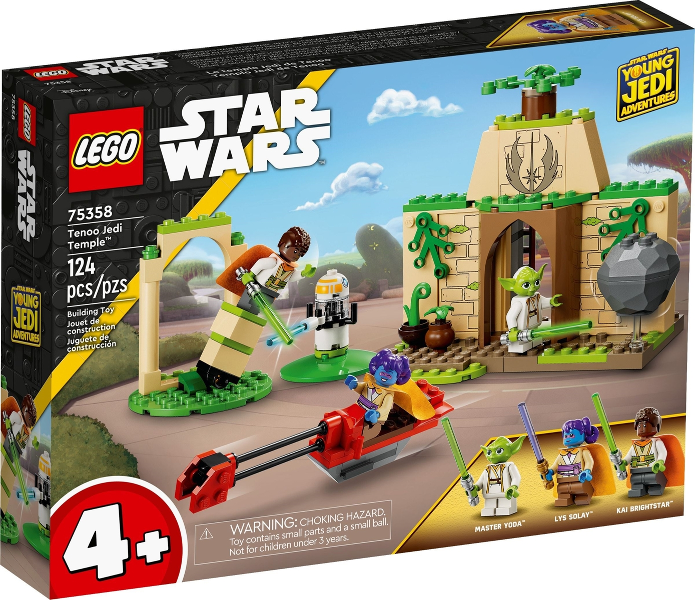 75358 Tenoo Jedi Temple (Retired) LEGO Star Wars product image 1, provided for visual reference and product detail review
