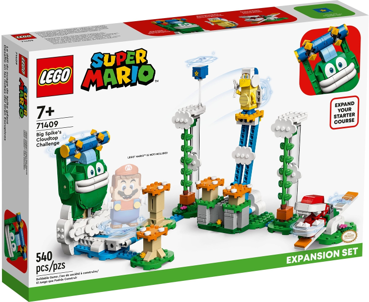 71409 Big Spike's Cloudtop Challenge - Expansion Set (Retired) LEGO Super Mario product image 1, provided for visual