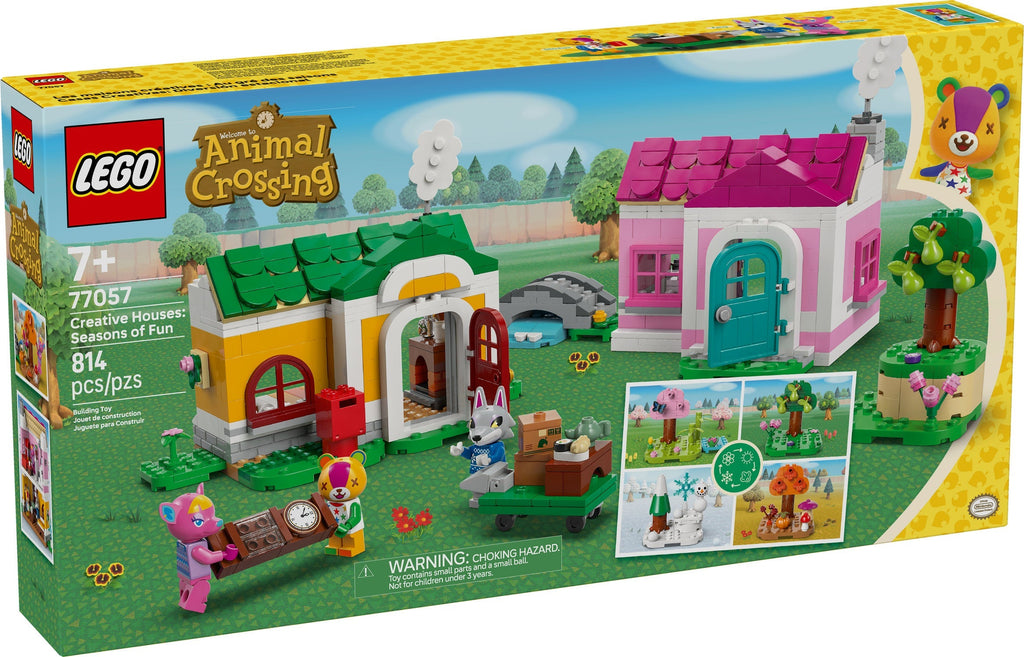 77057 Creative Houses: Seasons of Fun (Retired) LEGO Animal Crossing product image 1, provided for visual reference and