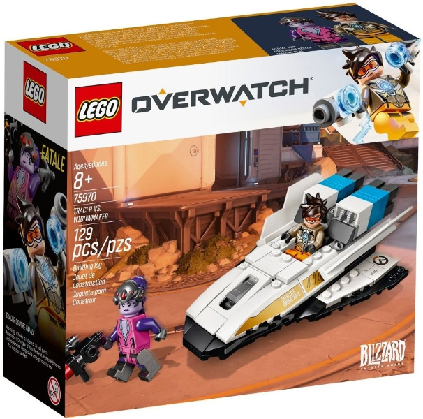 75970 Tracer vs. Widowmaker (Retired) LEGO Overwatch product image 1, provided for visual reference and product detail review