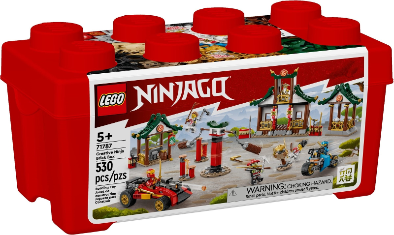 71787 Creative Ninja Brick Box (Retired) LEGO Ninjago product image 1, provided for visual reference and product detail