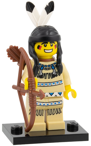 Tribal Hunter - Series 1 Collectible Minifigure (col01-1) product image 1, provided for visual reference and product detail