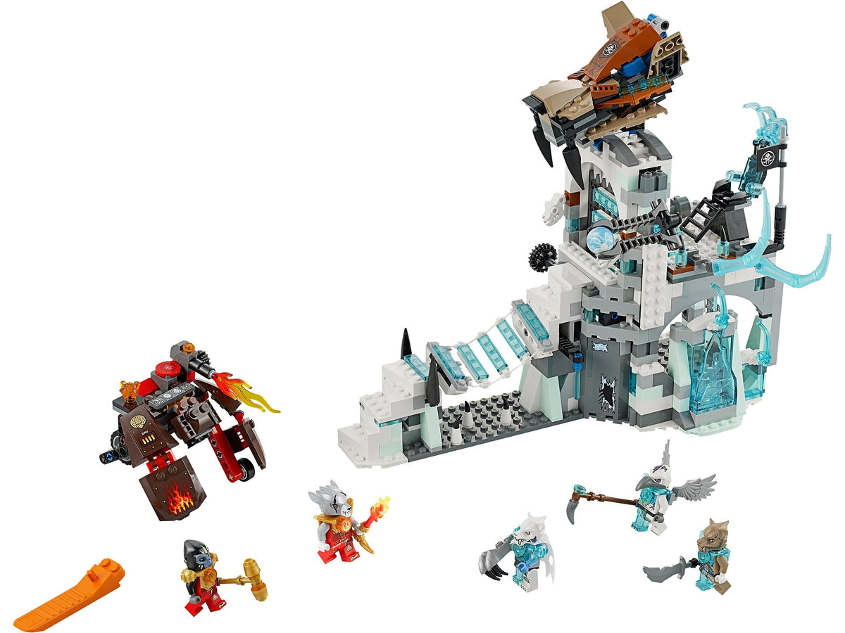 70147 Sir Fangar's Ice Fortress (Retired) LEGO Legends of Chima product image 2, provided for visual reference and product
