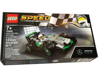 75995 MERCEDES-AMG PETRONAS Team Gift 2017 (Retired) LEGO Speed Champions product image 1, provided for visual reference and