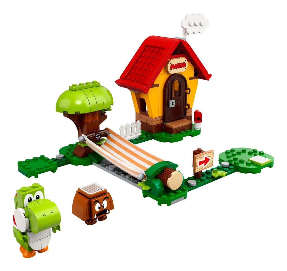 71367 Mario's House & Yoshi - Expansion Set (Retired) LEGO Super Mario product image 2, provided for visual reference and